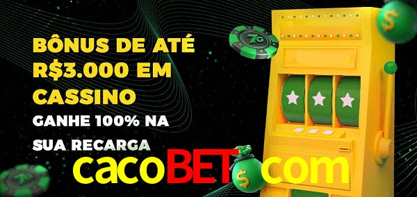 cacobet com melhor bônus de depósito